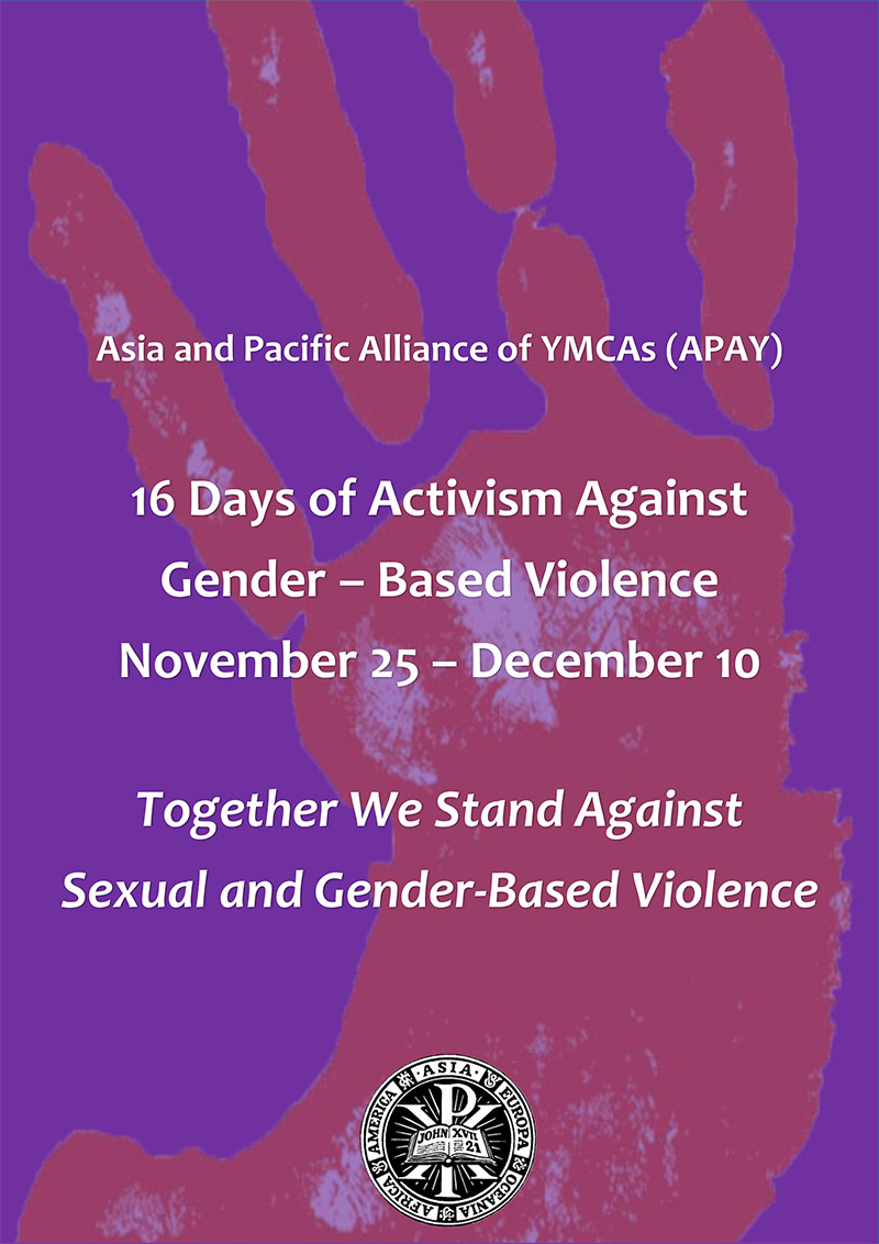 16 Days of Activism Against Gender – Based Violence November 25 ...